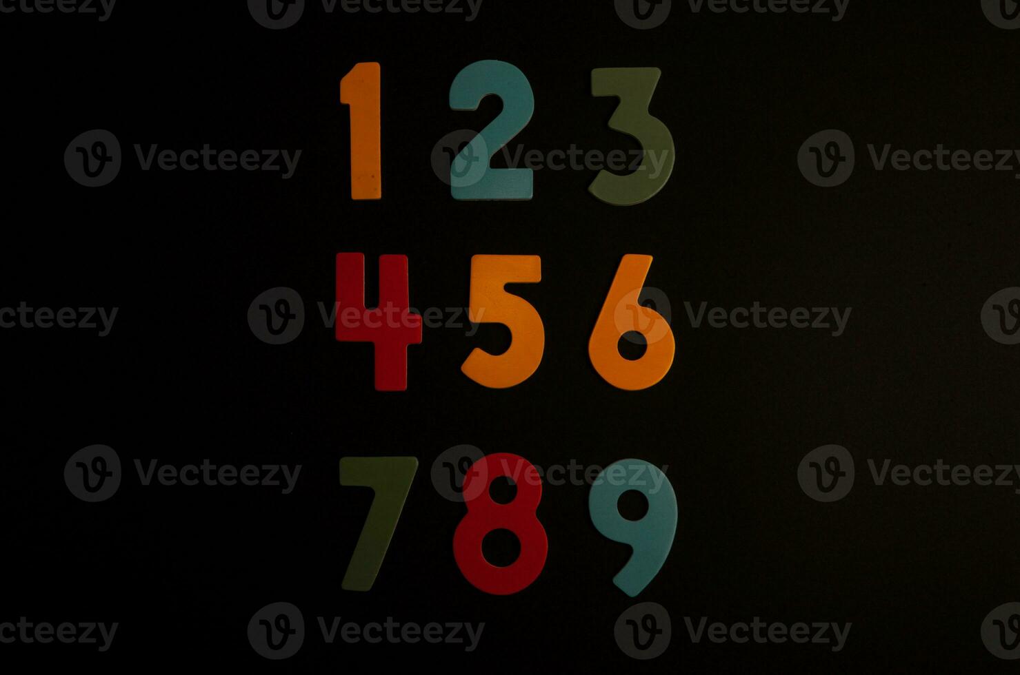 Background or texture of numbers. Finance data concept. Mathematic. Banking or currency. Business and economic growth. photo