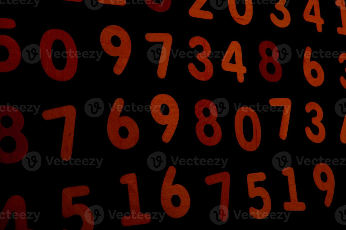 Background or texture of numbers. Finance data concept. Mathematic. Banking or currency. Business and economic growth. photo