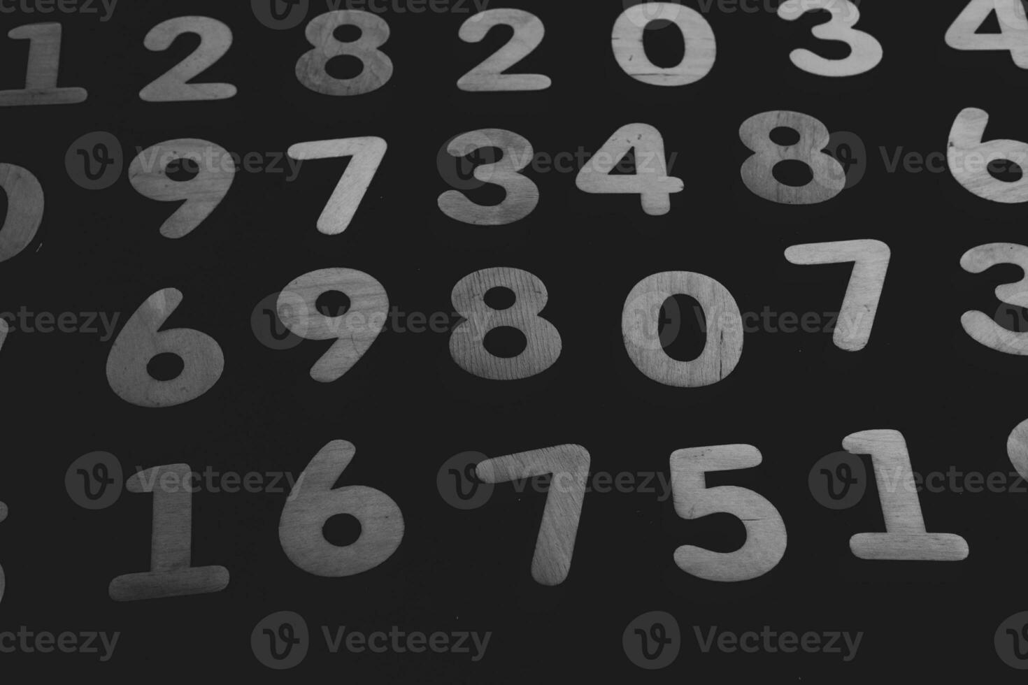 Background or texture of numbers. Finance data concept. Mathematic. Banking or currency. Business and economic growth. photo
