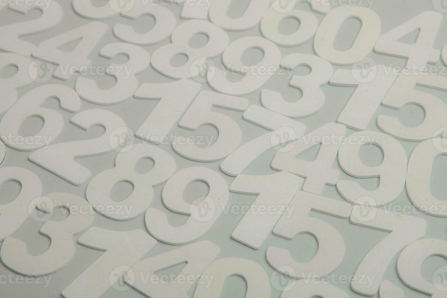Background or texture of numbers. Finance data concept. Mathematic. Banking or currency. Business and economic growth. photo