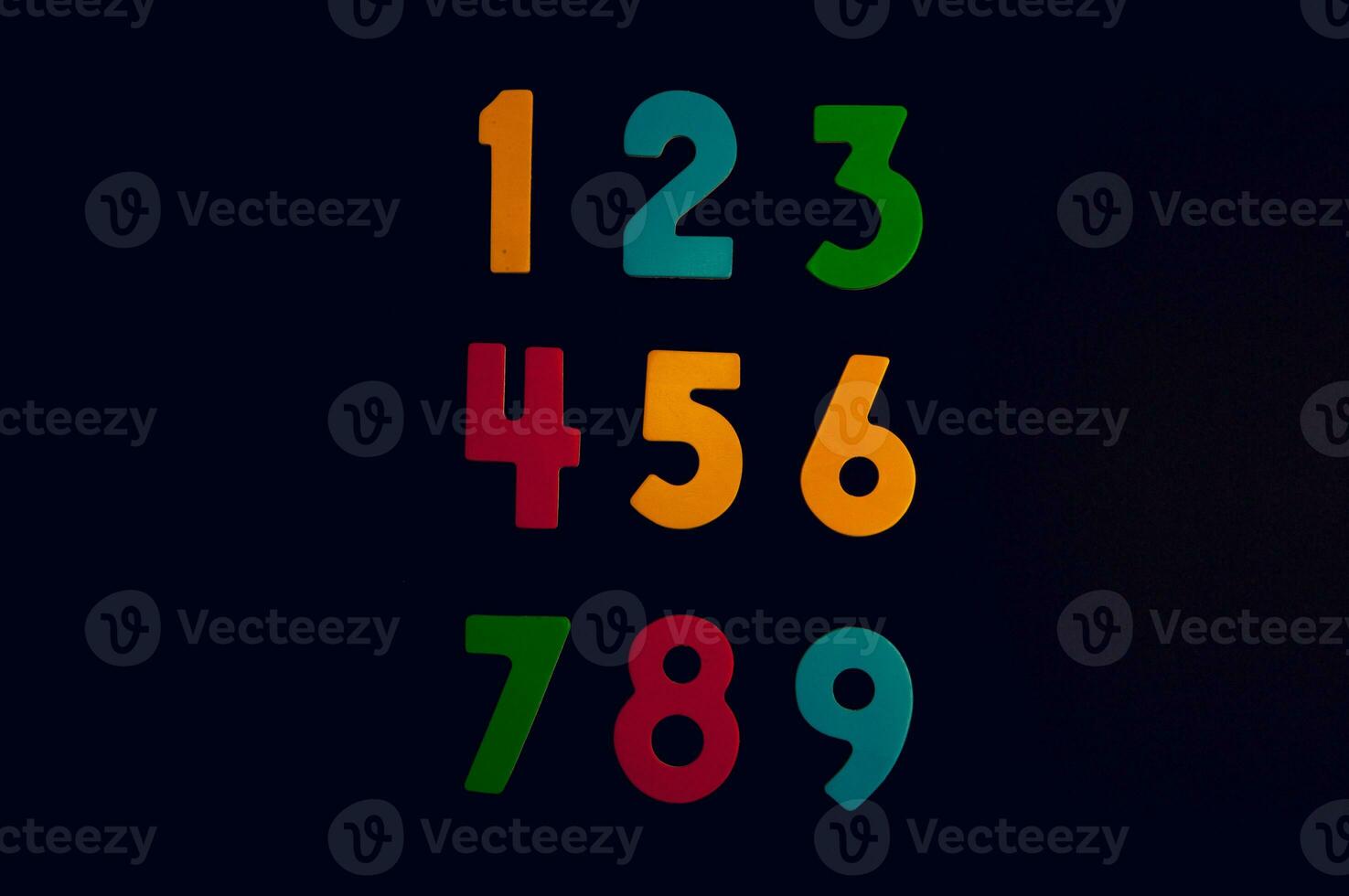 Background or texture of numbers. Finance data concept. Mathematic. Banking or currency. Business and economic growth. photo