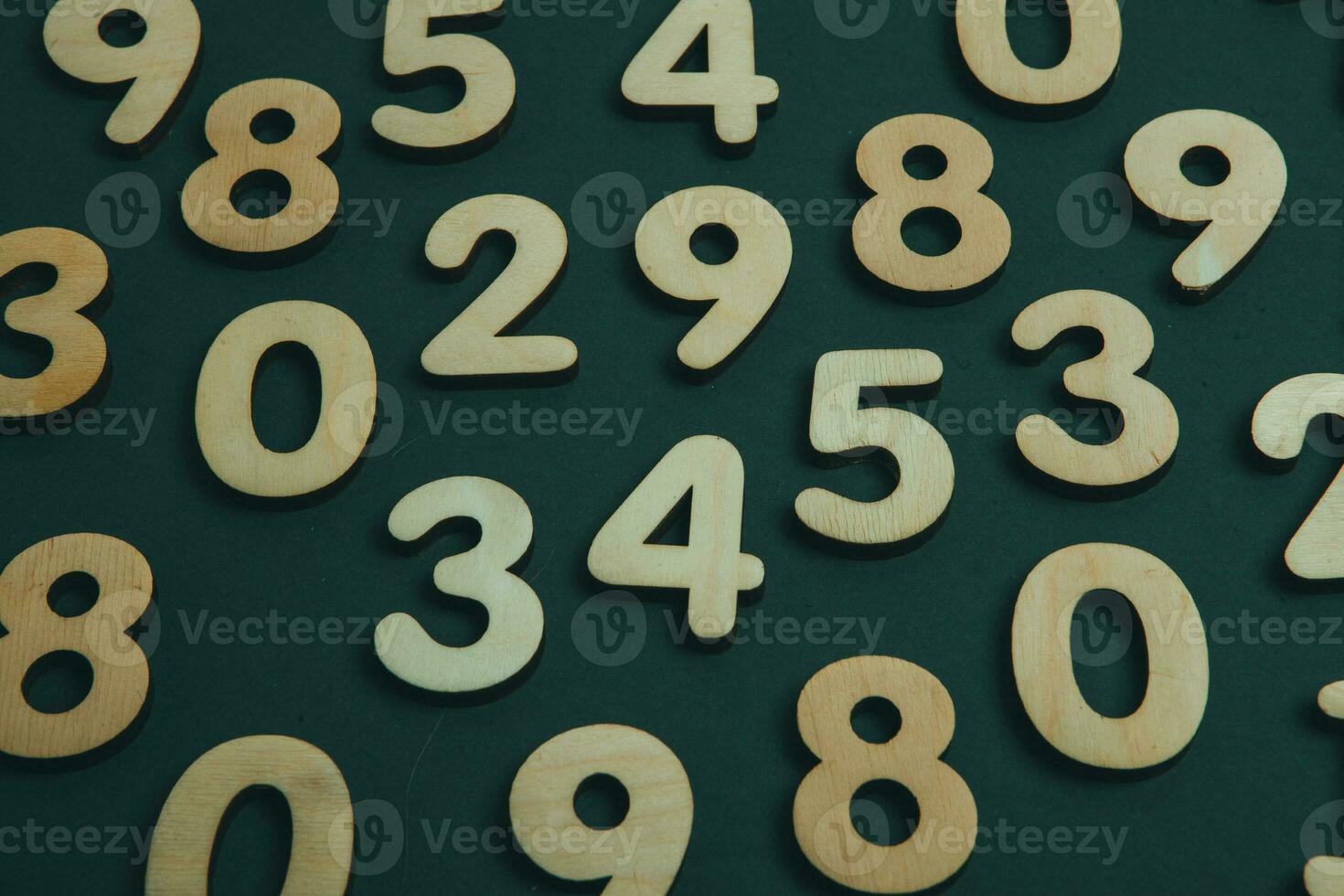 Background or texture of numbers. Finance data concept. Mathematic. Banking or currency. Business and economic growth. photo