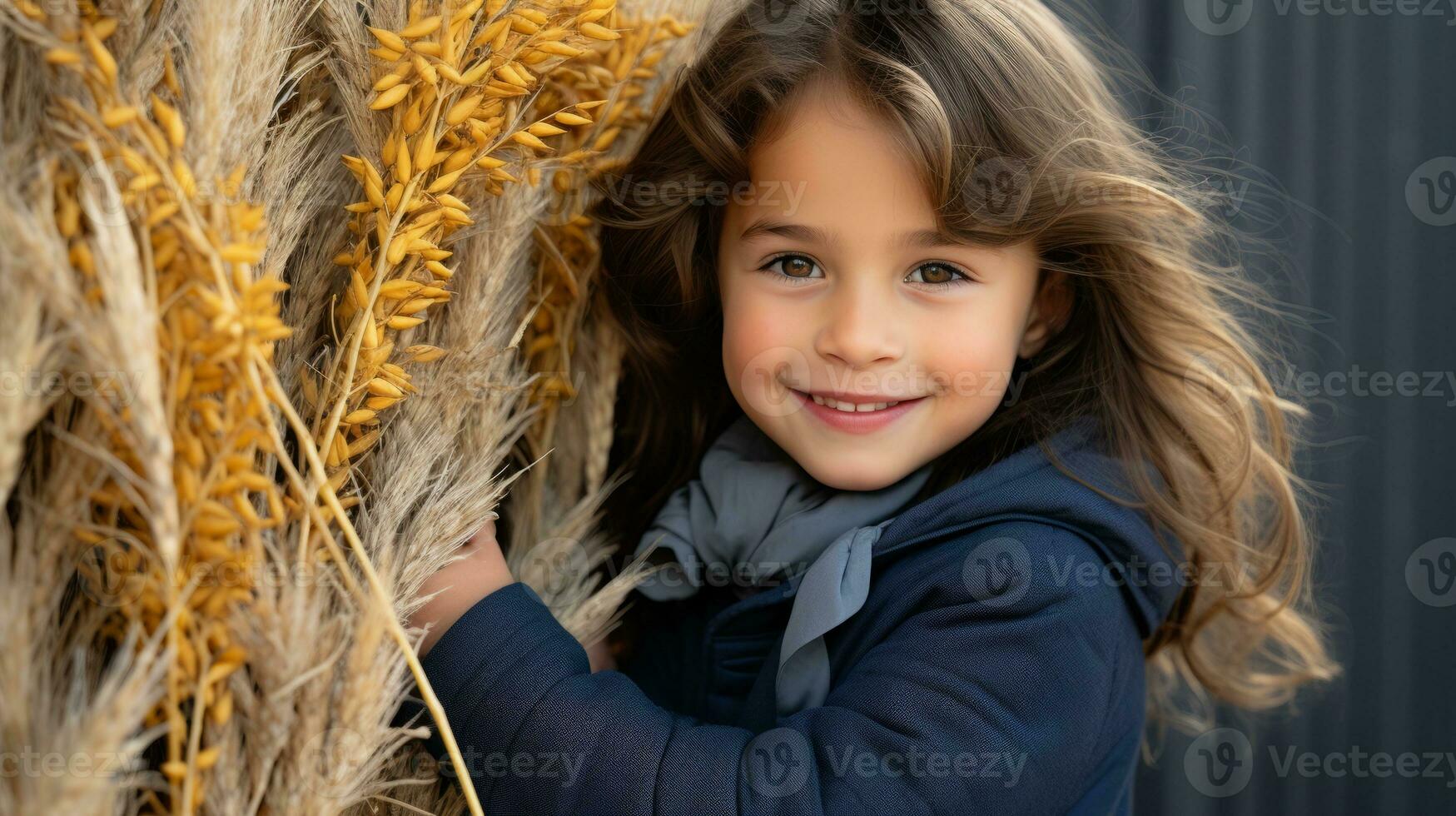 pequeño niña 3 años antiguo en un verano vestido de verano en el parque.  verano tiempo. 21178072 Foto de stock en Vecteezy