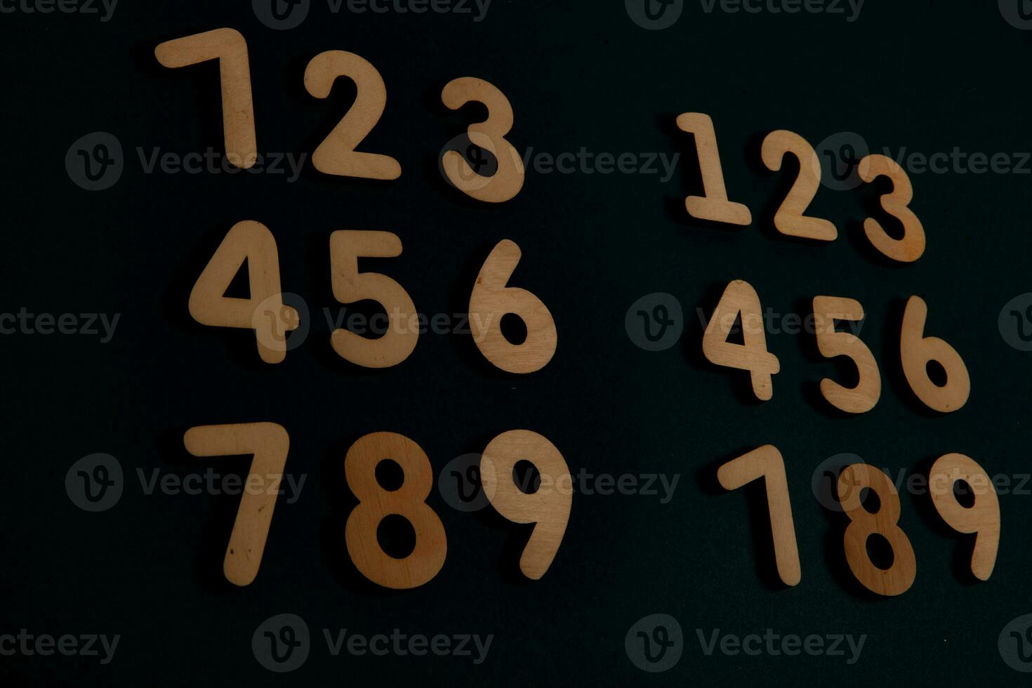 Background or texture of numbers. Finance data concept. Mathematic. Banking or currency. Business and economic growth. photo