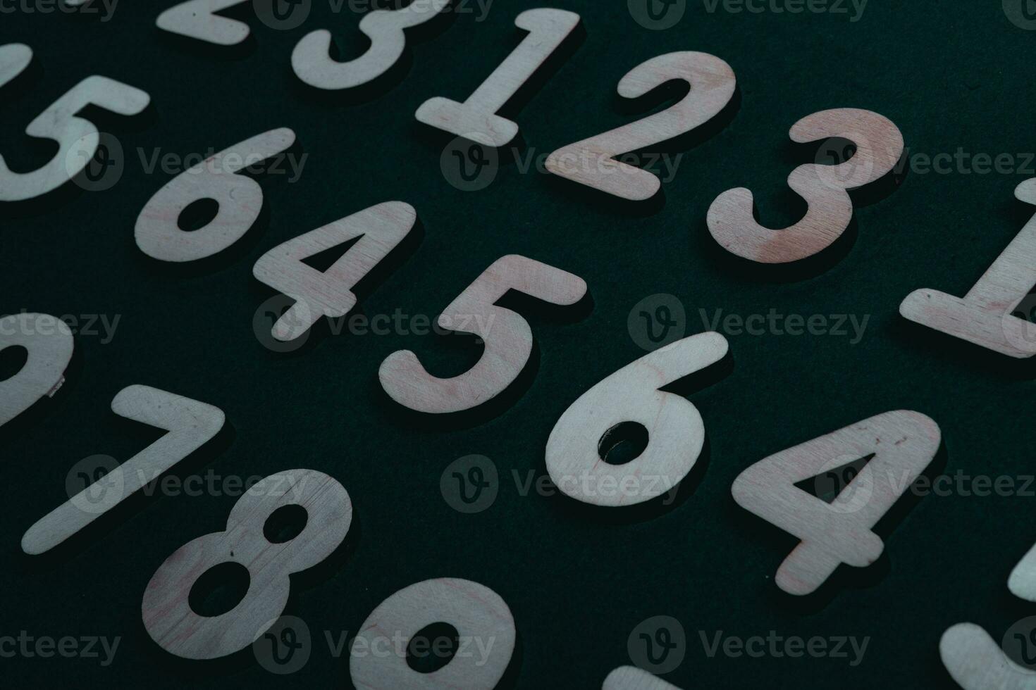 Background or texture of numbers. Finance data concept. Mathematic. Banking or currency. Business and economic growth. photo