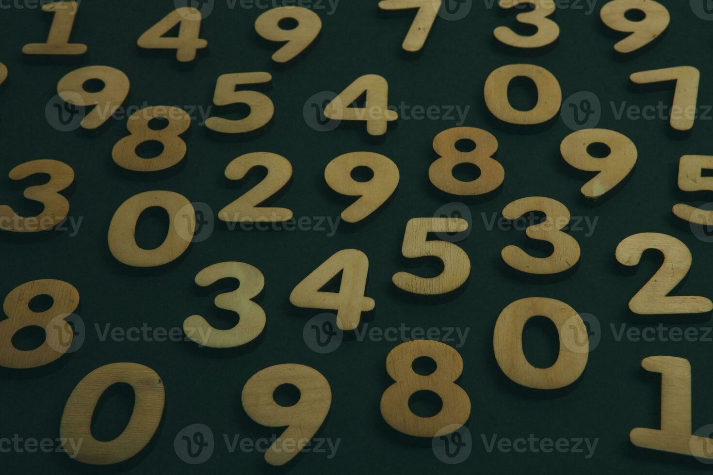 Background or texture of numbers. Finance data concept. Mathematic. Banking or currency. Business and economic growth. photo
