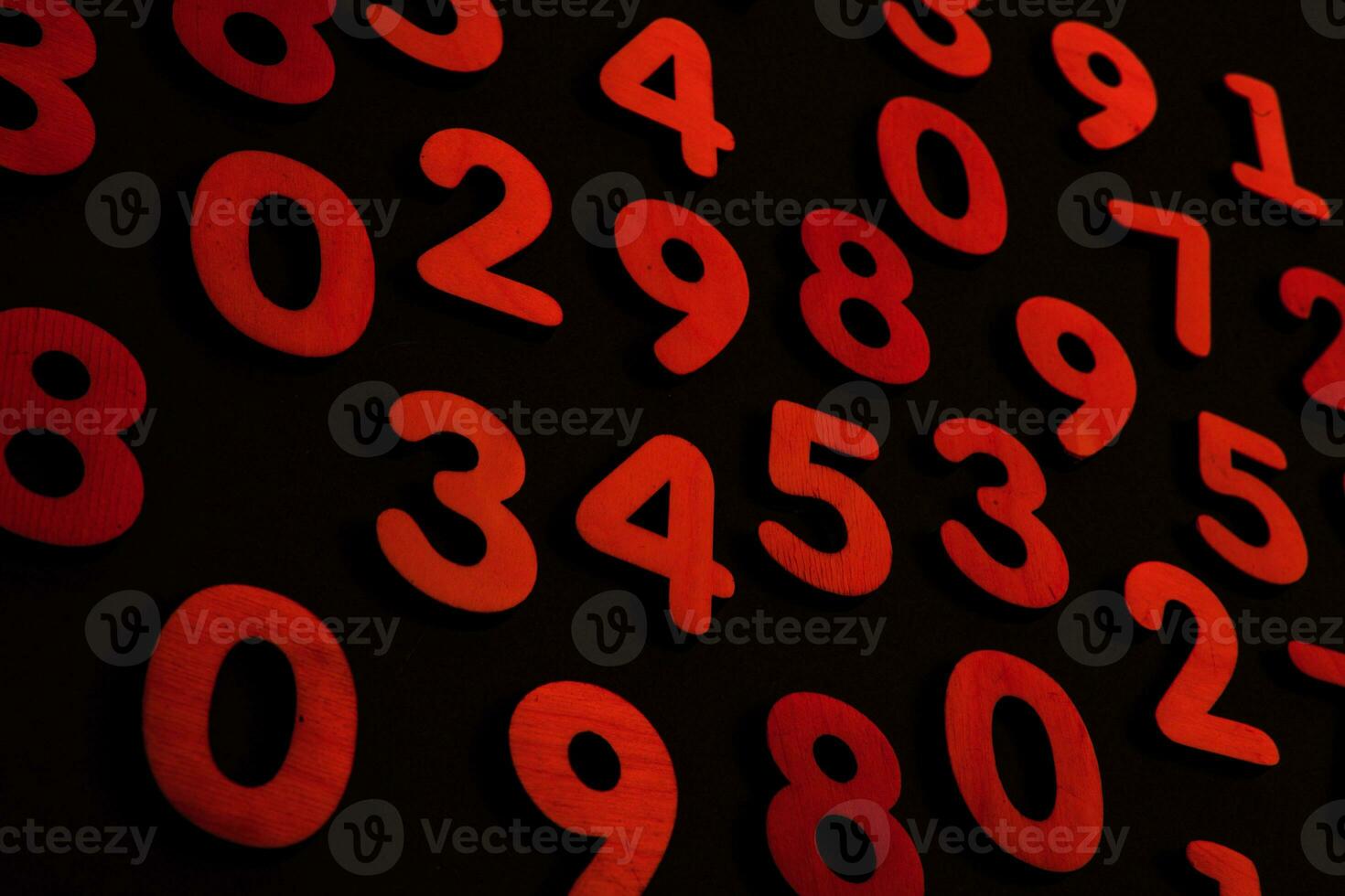 Background or texture of numbers. Finance data concept. Mathematic. Banking or currency. Business and economic growth. photo