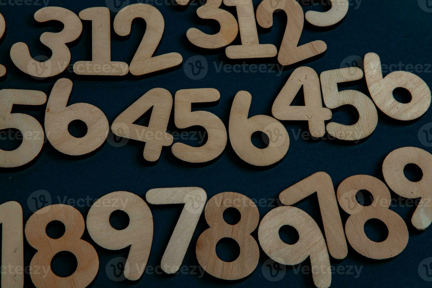 Background or texture of numbers. Finance data concept. Mathematic. Banking or currency. Business and economic growth. photo