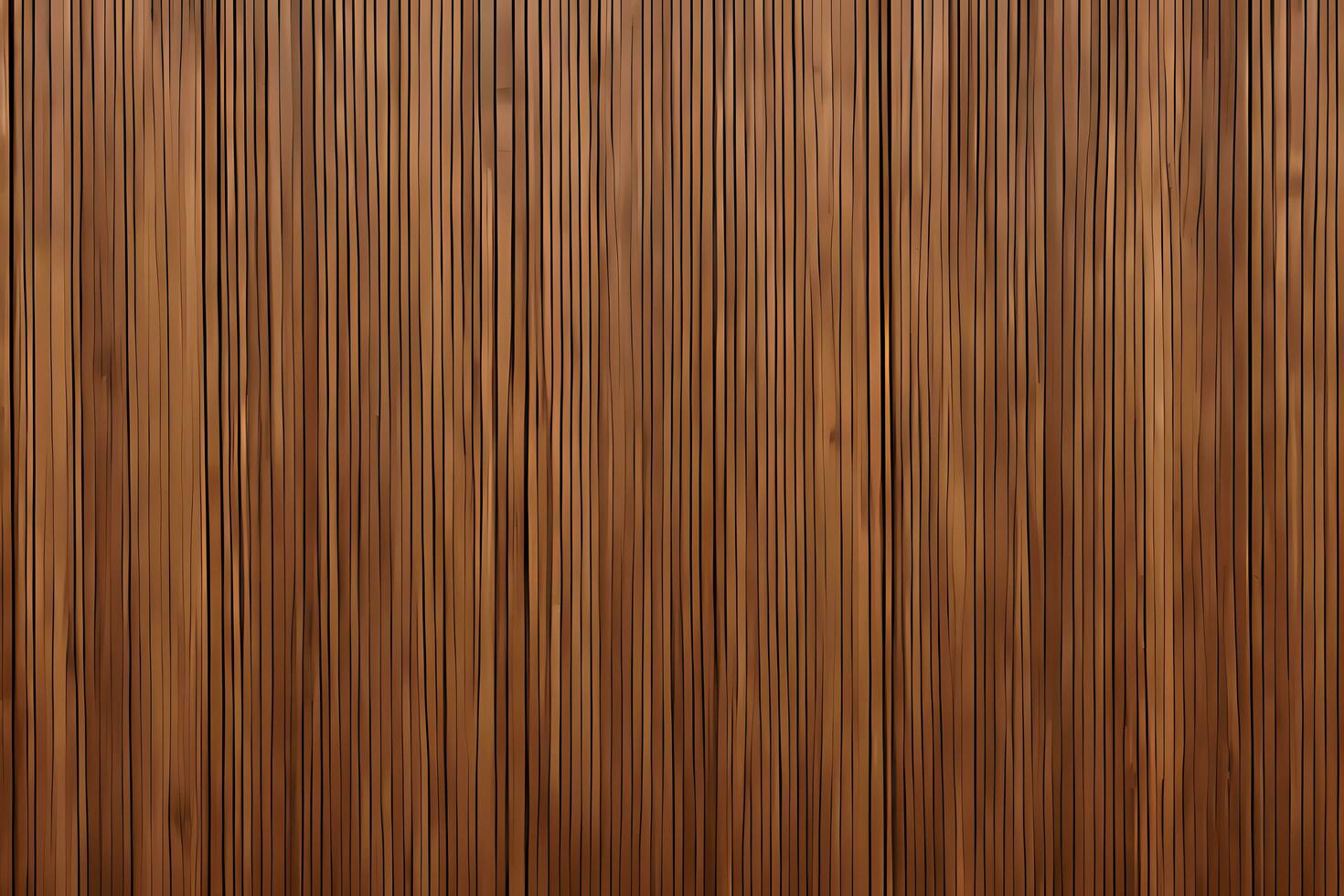 AI generated Wooden texture vertical lines background with a dark brown color HD 4k wallpaper photo