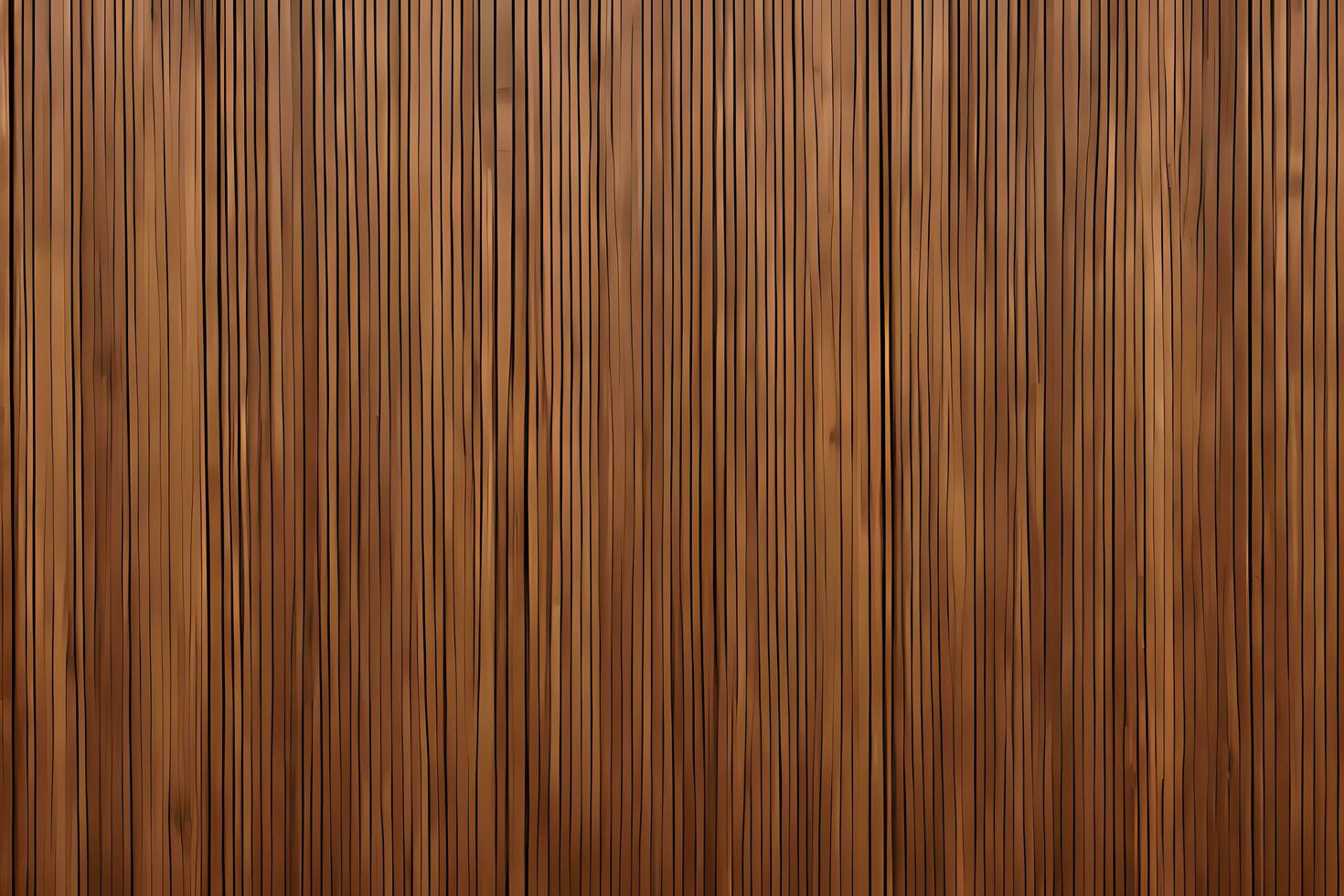 AI generated Wooden texture vertical lines background with a dark brown color HD 4k wallpaper photo