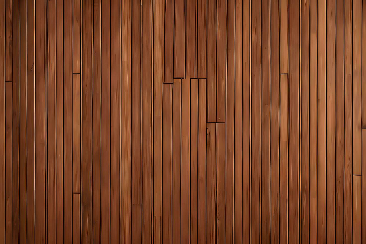 AI generated Wooden texture vertical lines background with a dark brown color HD 4k wallpaper photo