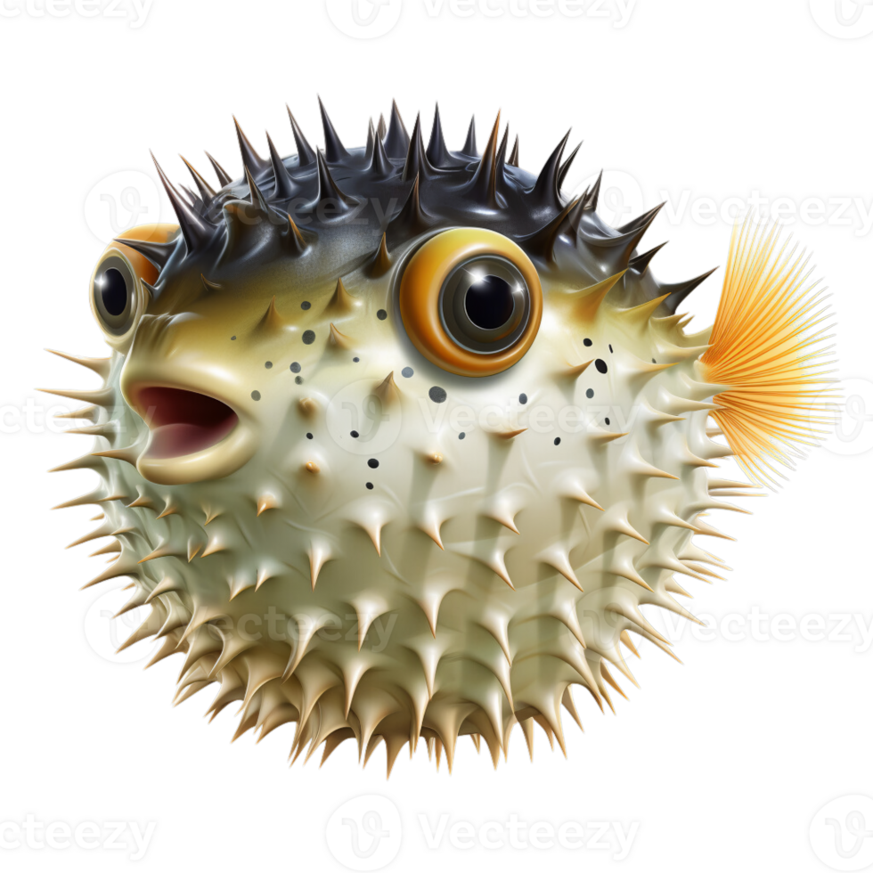 AI generated Big Puffer Fish 35779028 PNG