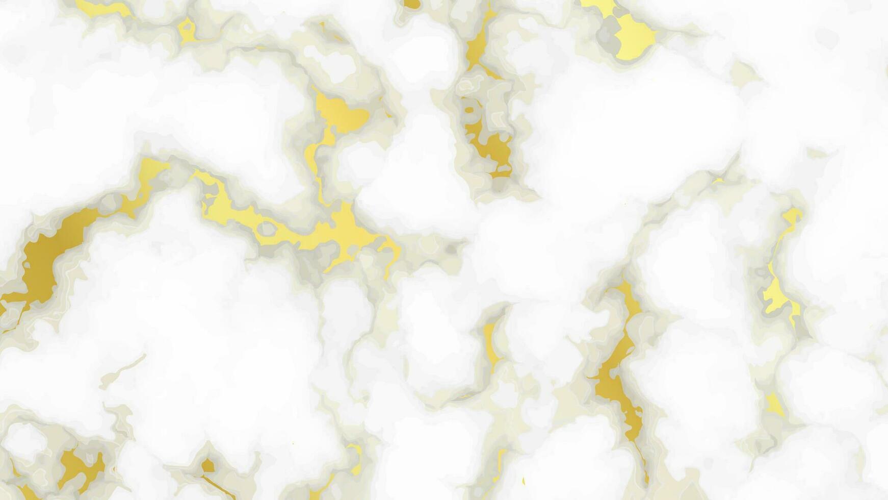 Gold marble texture background vector