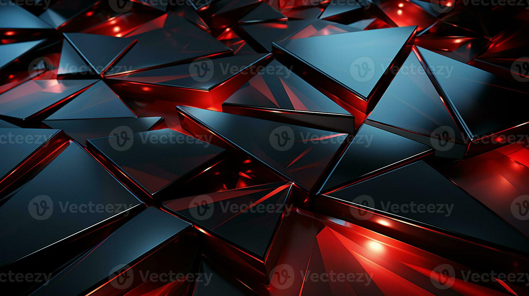 AI generated black friday red and black abstract banner design, Generative AI. photo