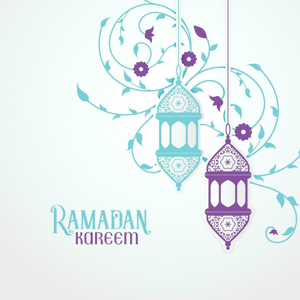 Ramadan Kareem background vector