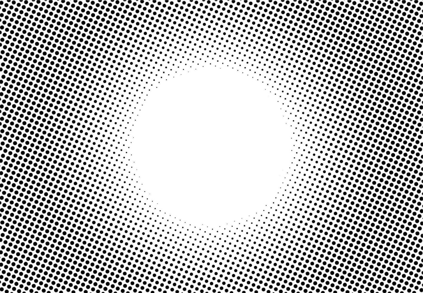 Halftone dot radial background in cartoon pop art and manga style 