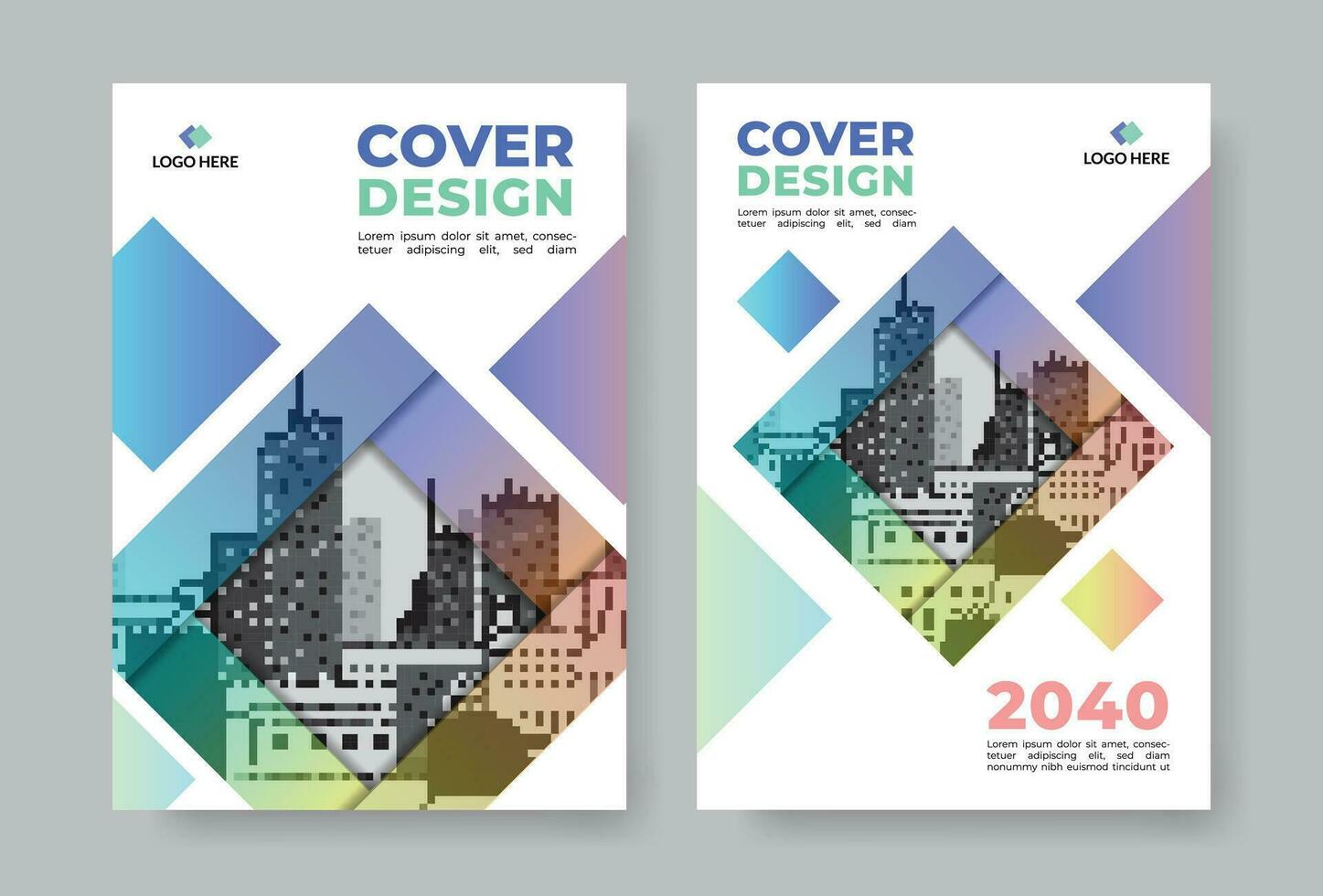 Corporate Book cover design in a4 size, annual report, corporate brochure, booklet, flyer, magazine, business cover design vector