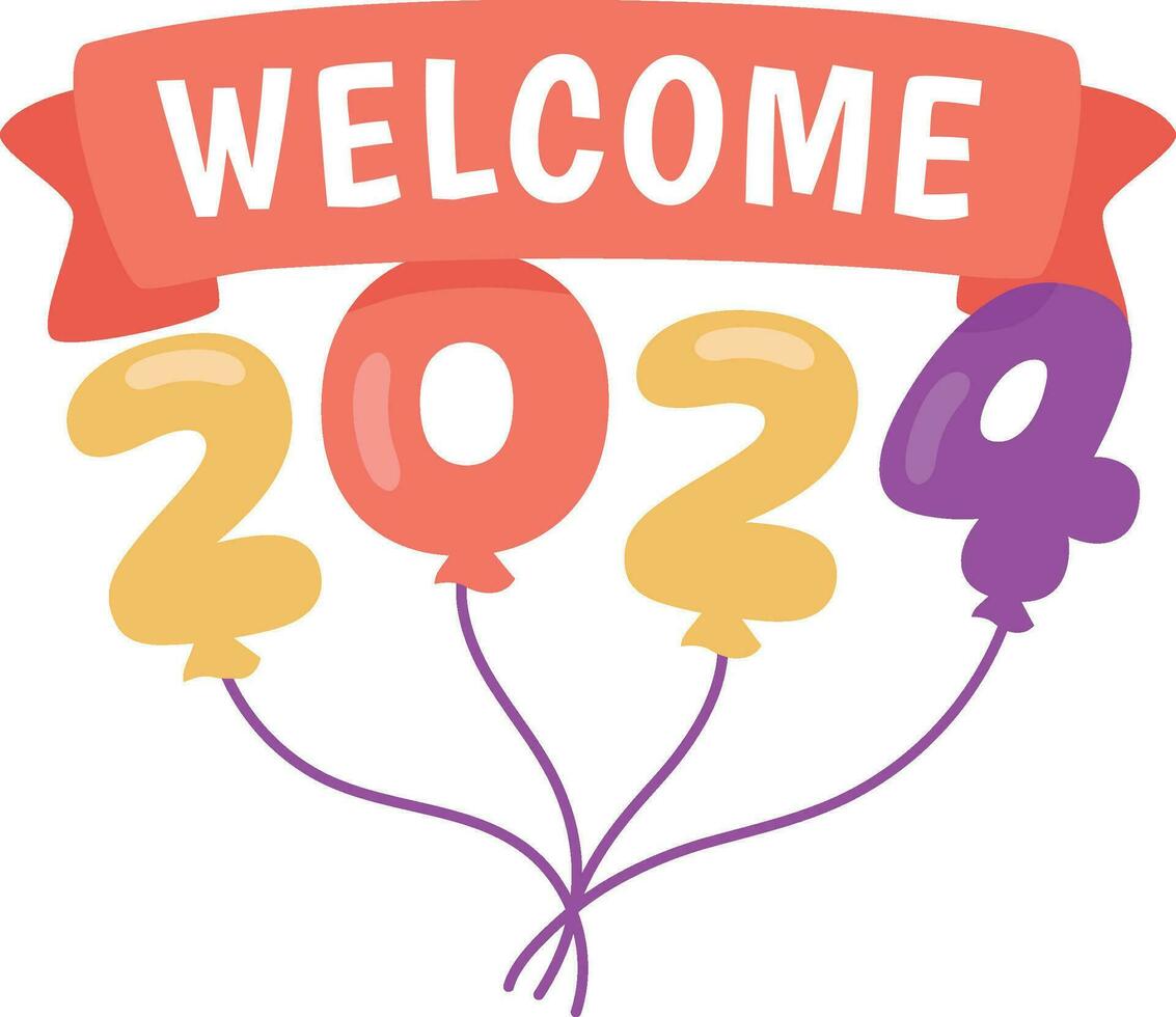 Happy New Year Element vector