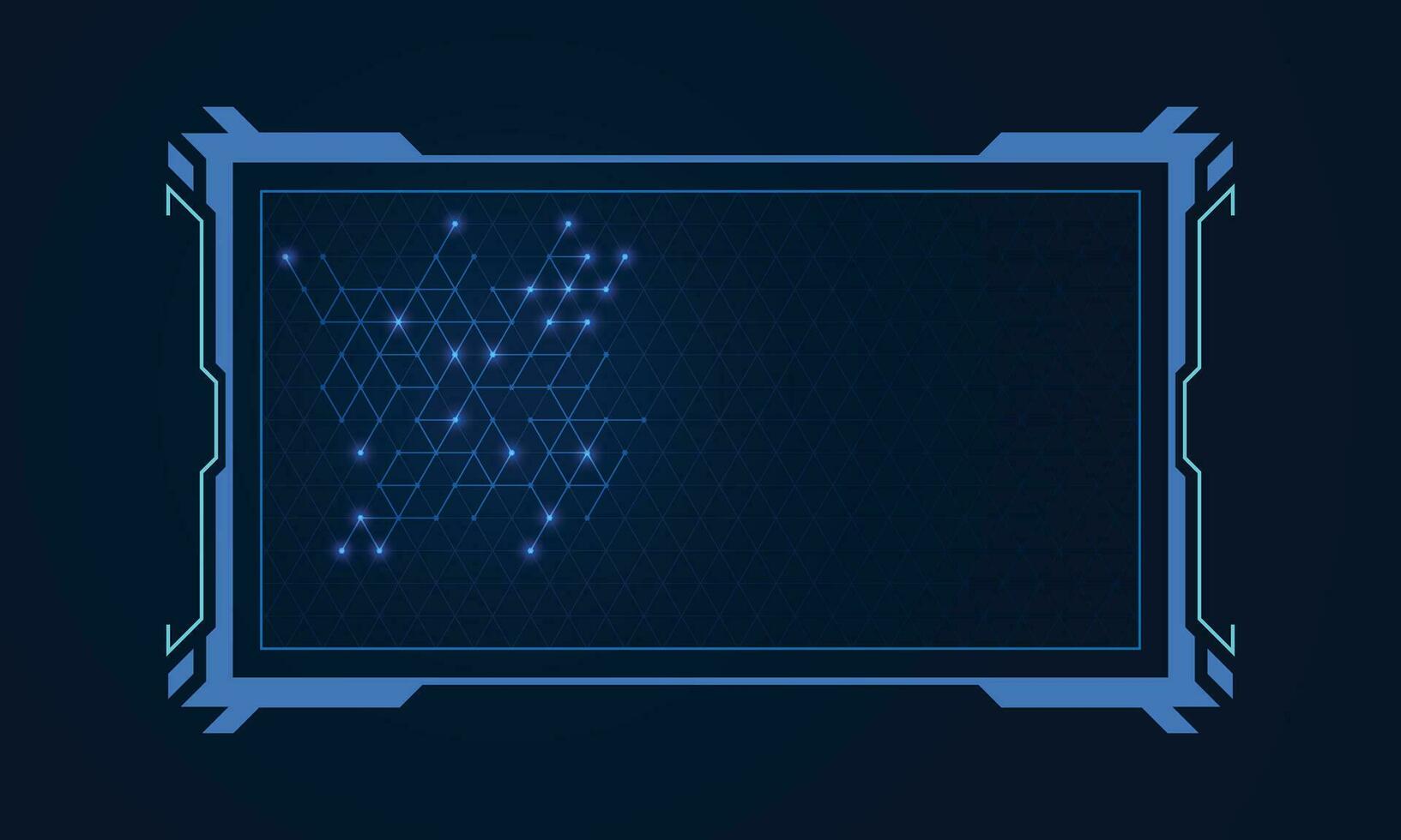 abstract hud ui gui future futuristic screen system virtual design vector