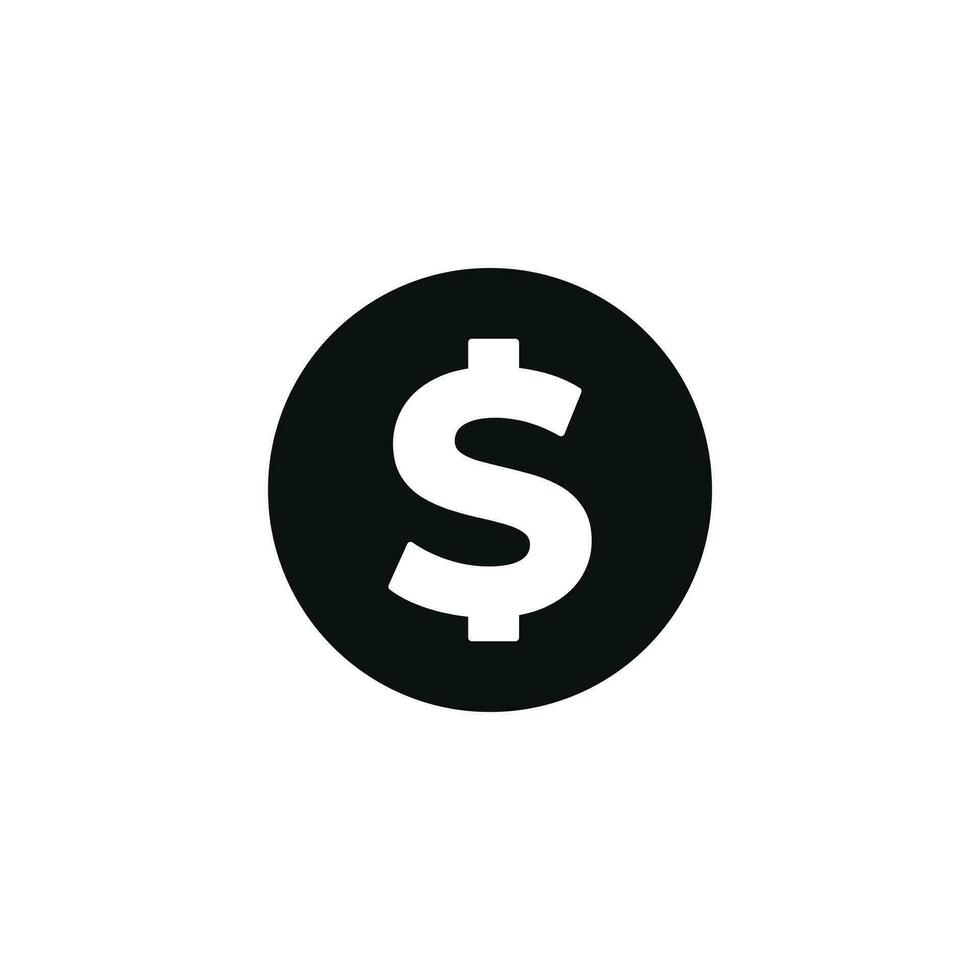 Money icon isolated on white background vector