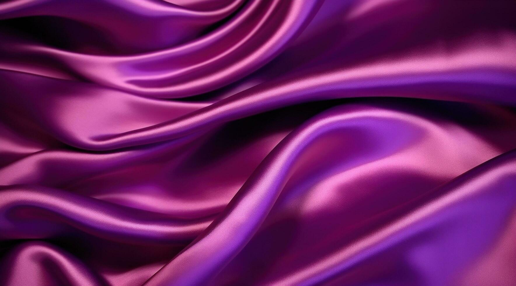 AI generated purple silk background purple silk photo