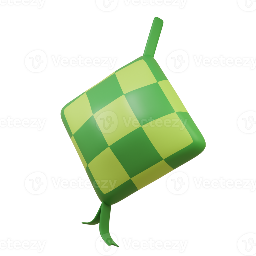 Ketupat 3D icon png