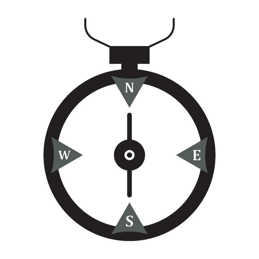 compass icon vector