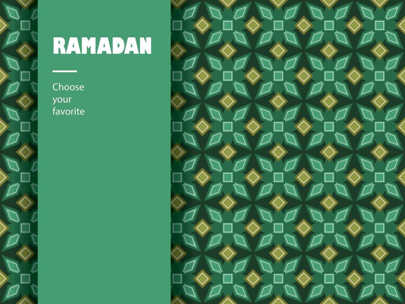 Arabic pattern Islamic Ramadan wallpaper seamless vector background ornamental