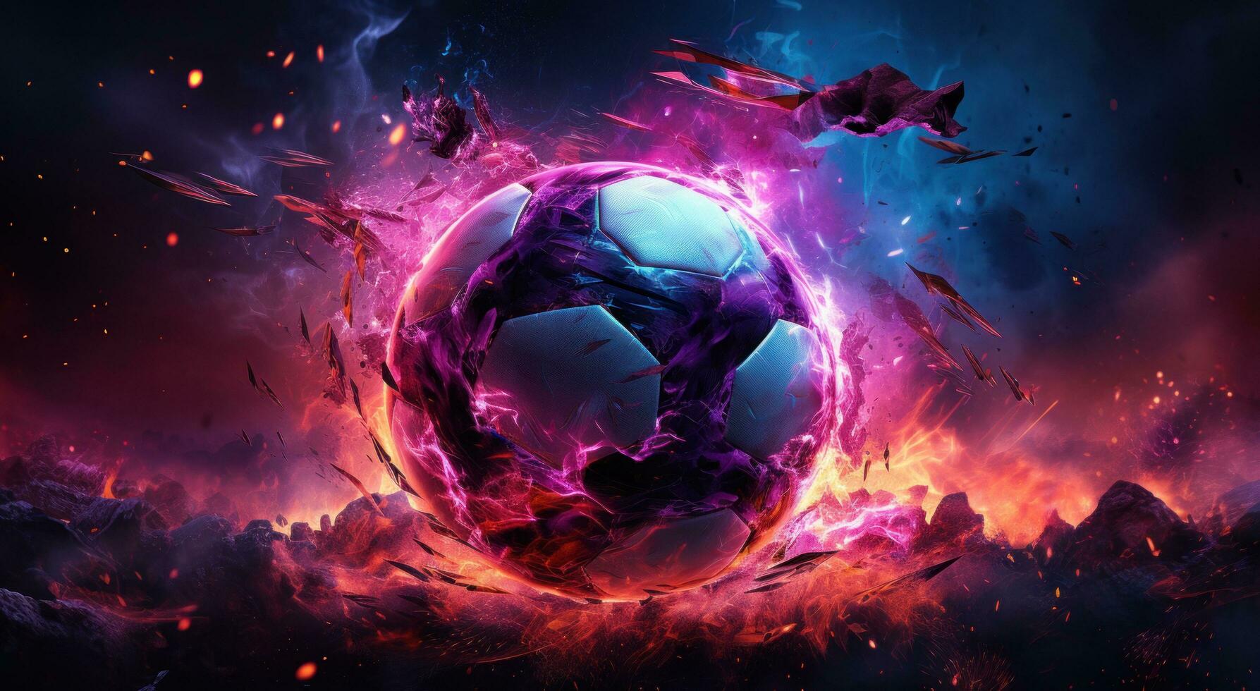 AI generated fantasy soccer free soccer images photo