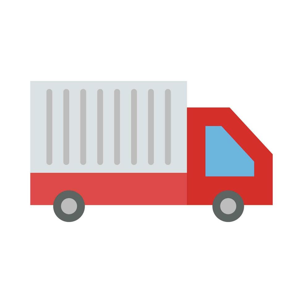 Trailer Vector Flat Icon For Personal And Commercial Use.