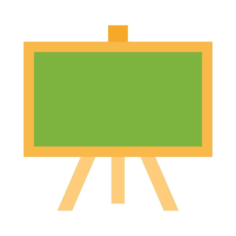 Blackboard Vector Flat Icon For Personal And Commercial Use.