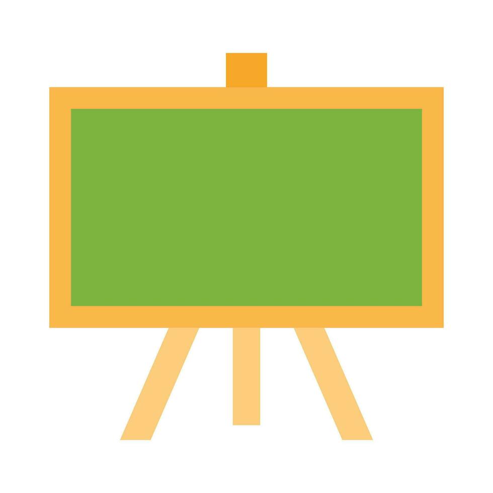 Blackboard Vector Flat Icon For Personal And Commercial Use.