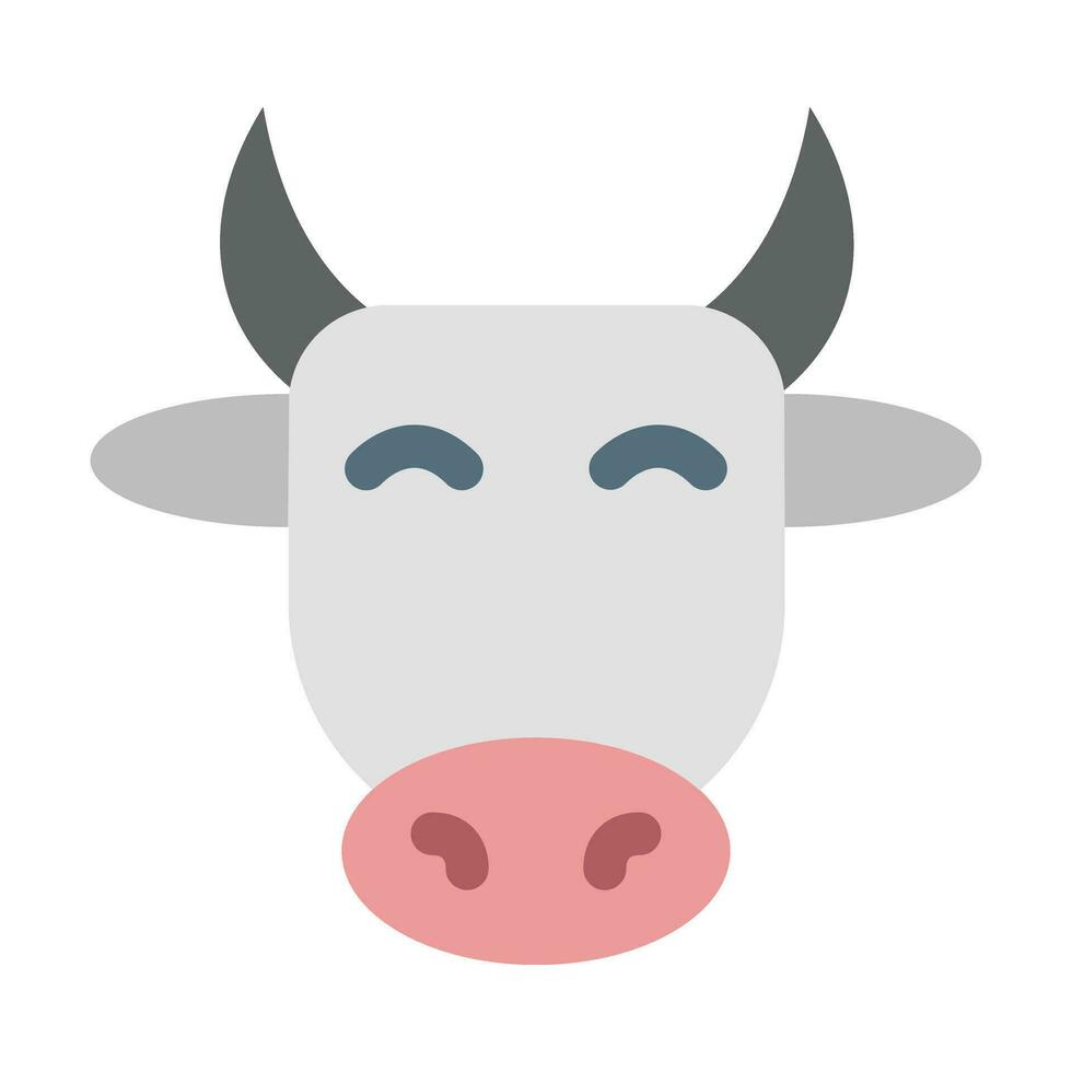 vaca vector plano icono para personal y comercial usar.