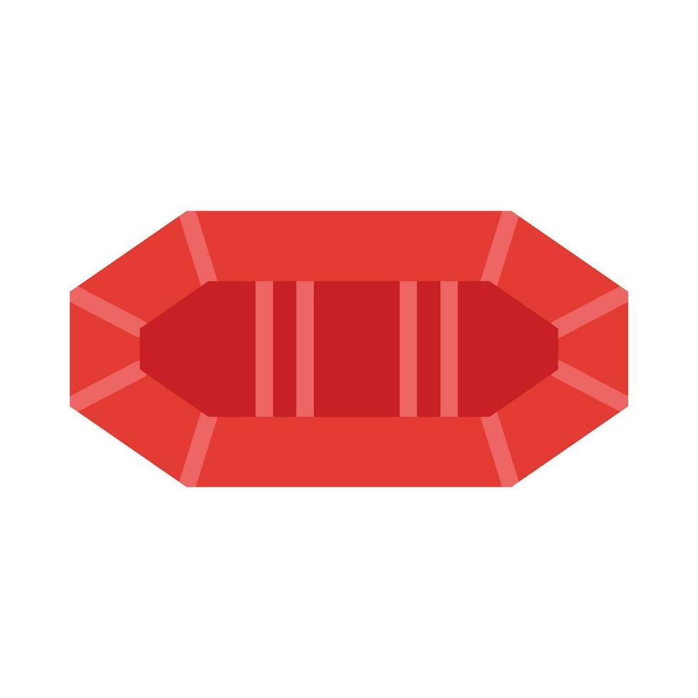 Dinghy Vector Flat Icon For Personal And Commercial Use.