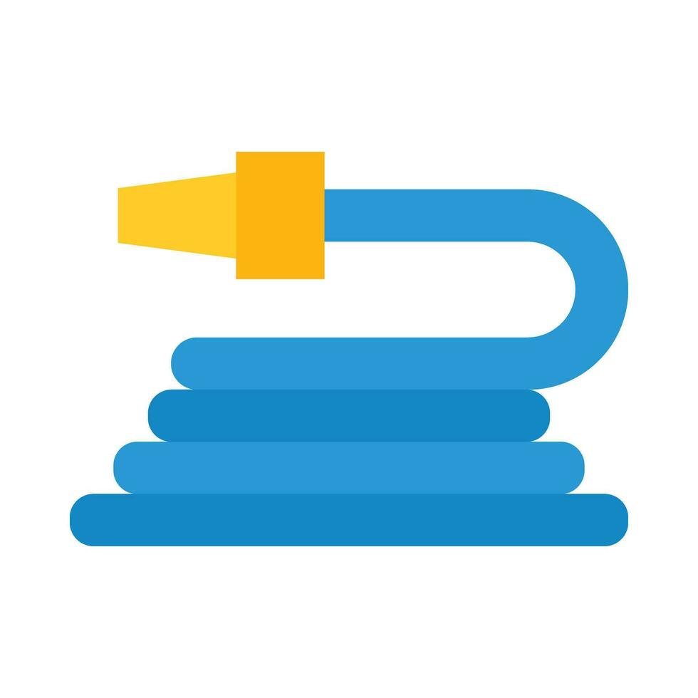 Water Hose Vector Flat Icon For Personal And Commercial Use.