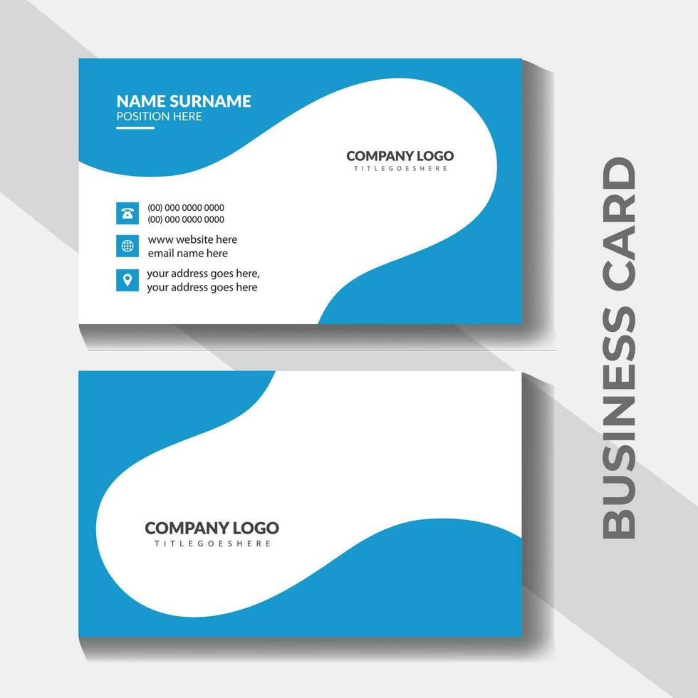 Modern medical healthcare doctor business card template design Free Vector. Health care business card Free Vector. vector