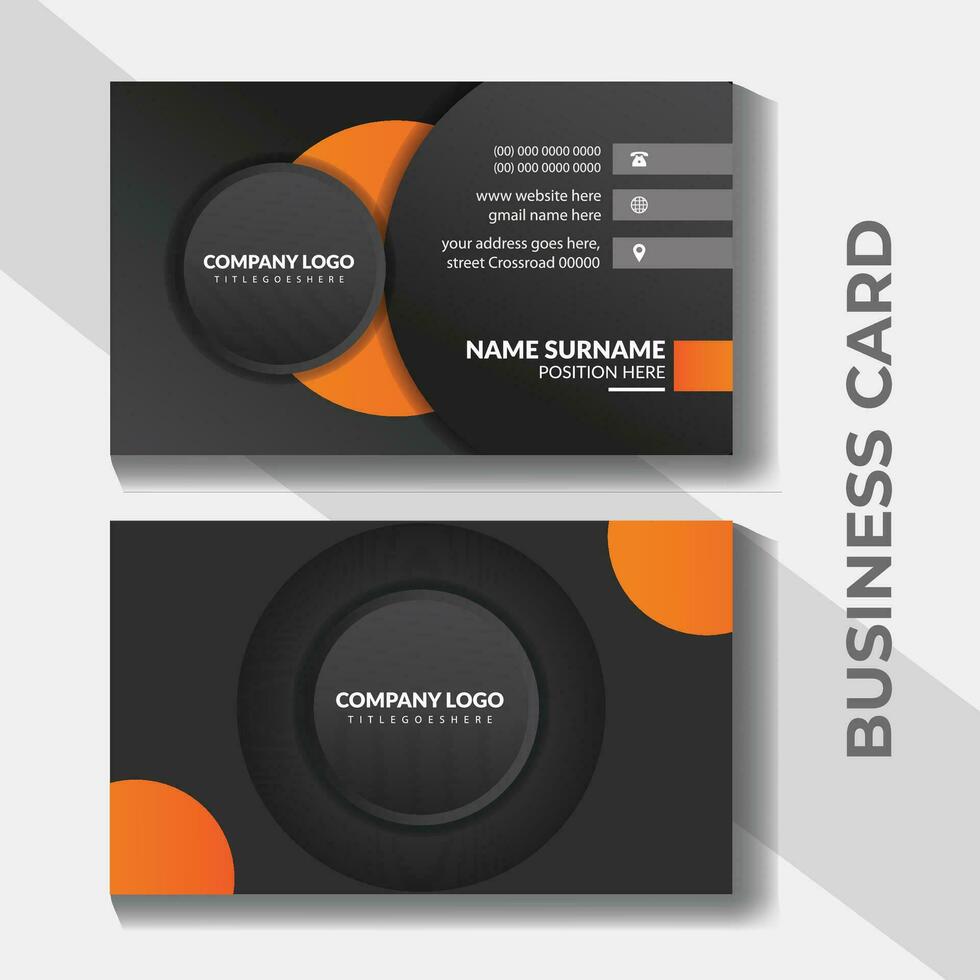 Medical healthcare or hospital and professional medical style business card vector