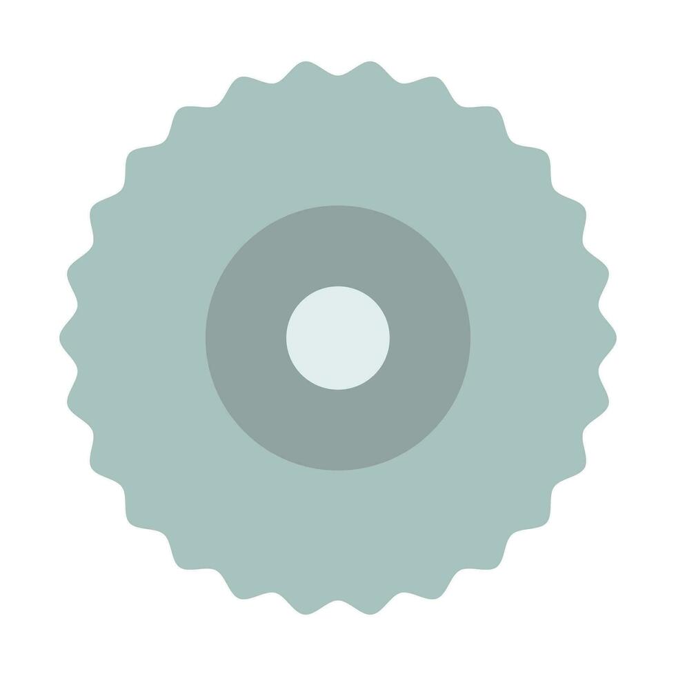 Circular Saw Vector Flat Icon For Personal And Commercial Use.