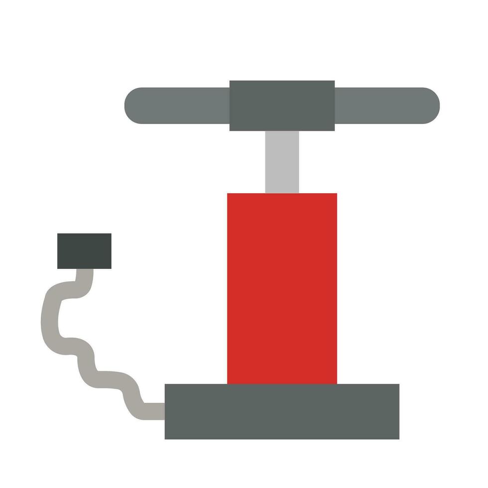 Hand Air Pump Vector Flat Icon For Personal And Commercial Use.