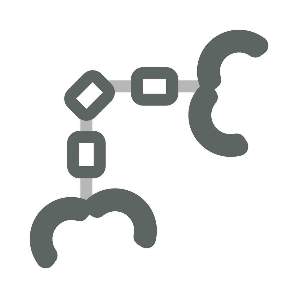 Handcuffs Vector Flat Icon For Personal And Commercial Use.