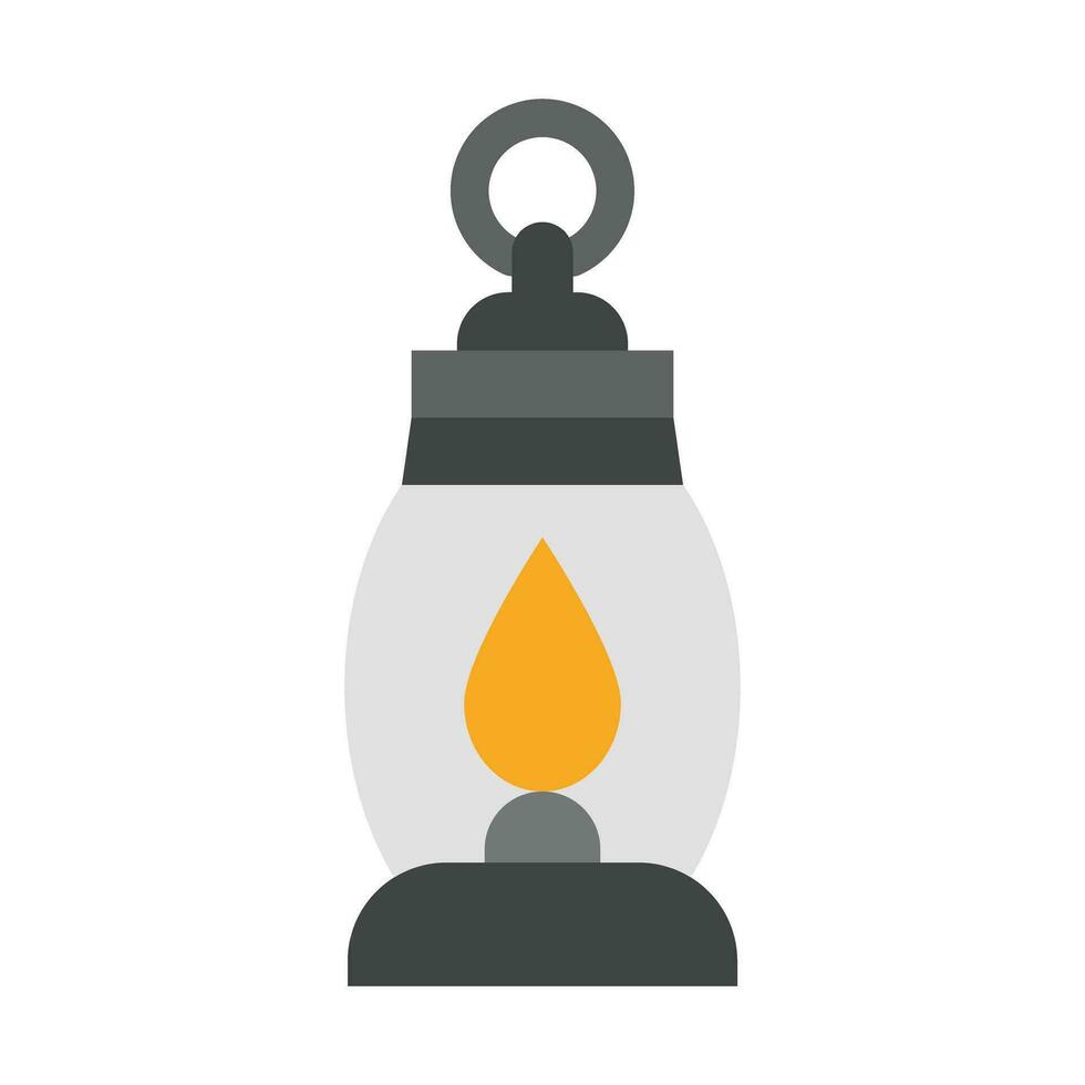gas lámpara vector plano icono para personal y comercial usar.