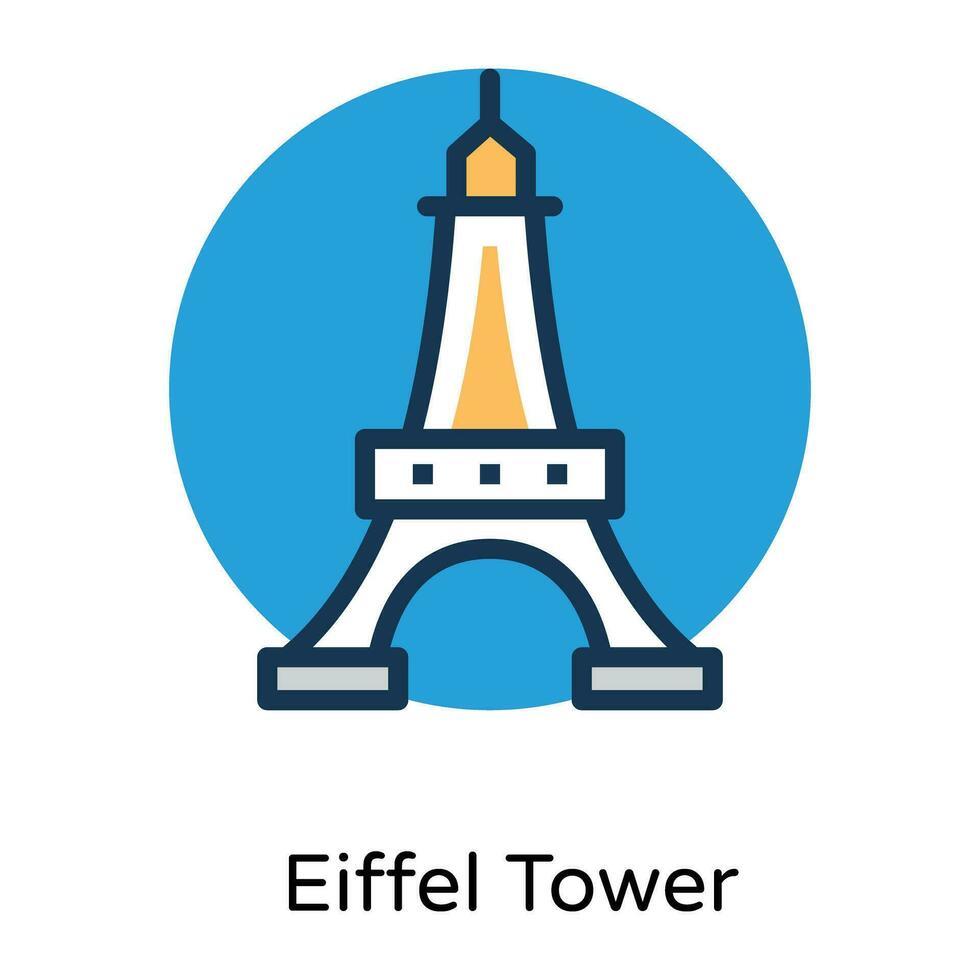 torre eiffel de moda vector