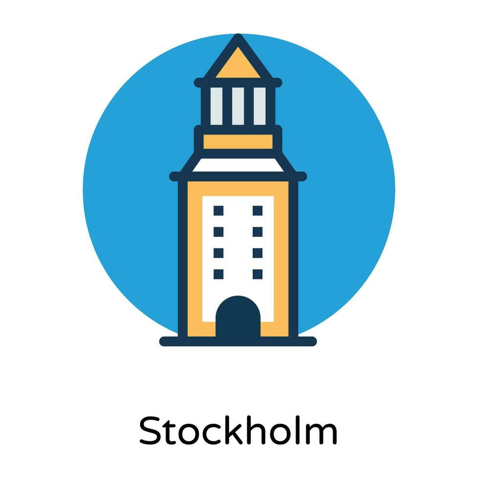 Trendy Stockholm Concepts vector