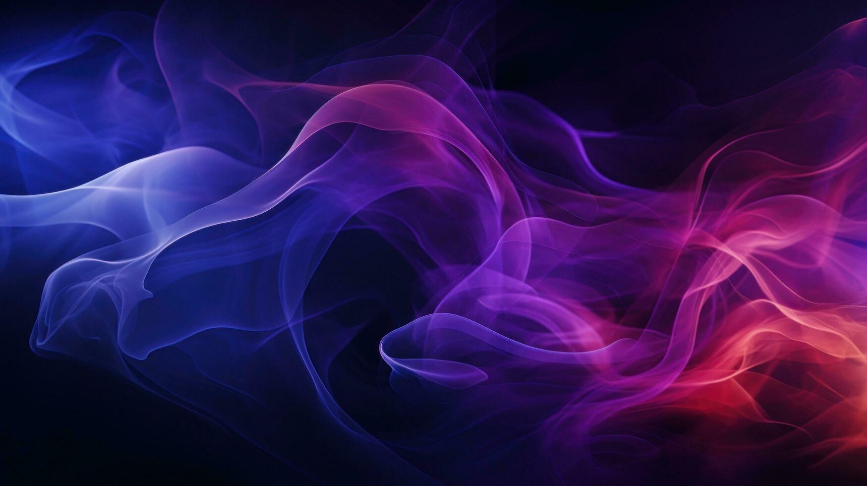 AI generated captures a beautiful and mysterious pattern of abstract smoke photo