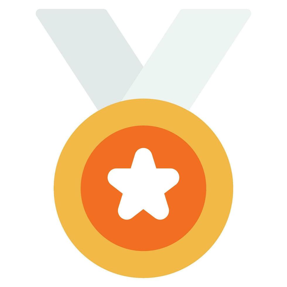 Education medal Vector object illustration