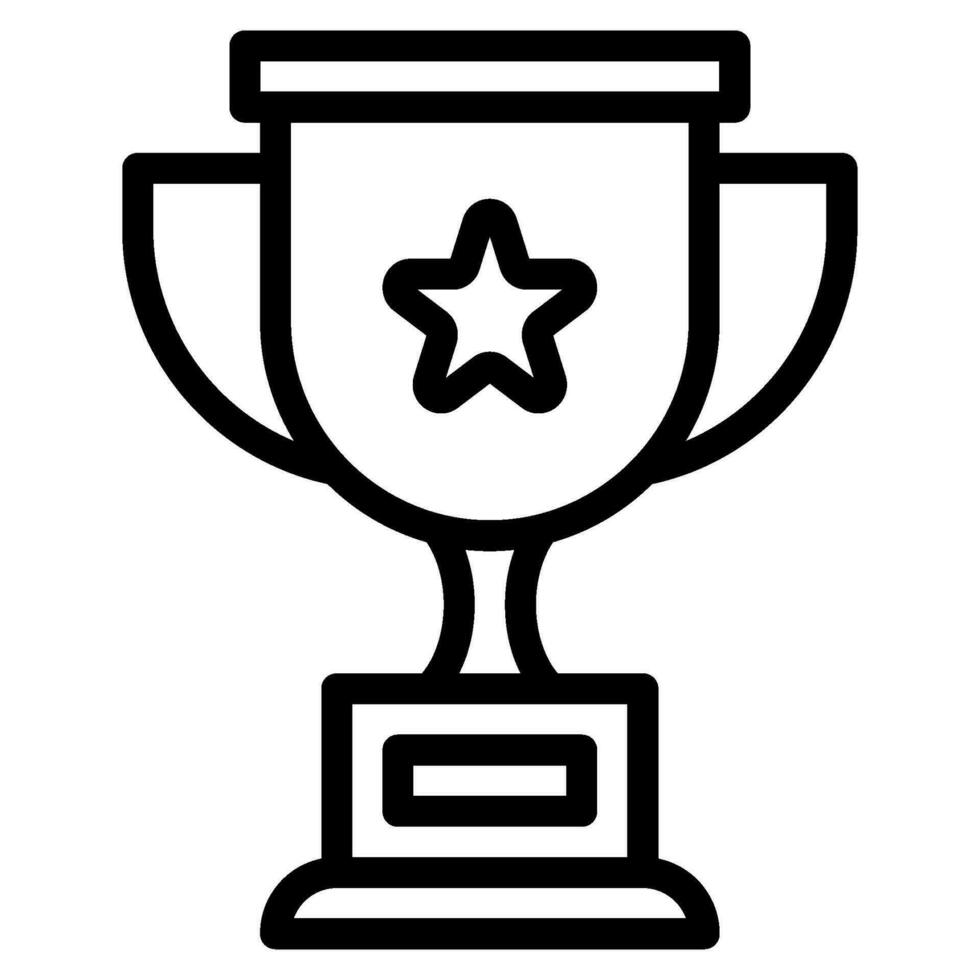 Education trophy Vector object illustration