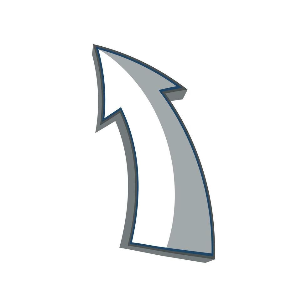 Arrow sign direction logo vector icon template