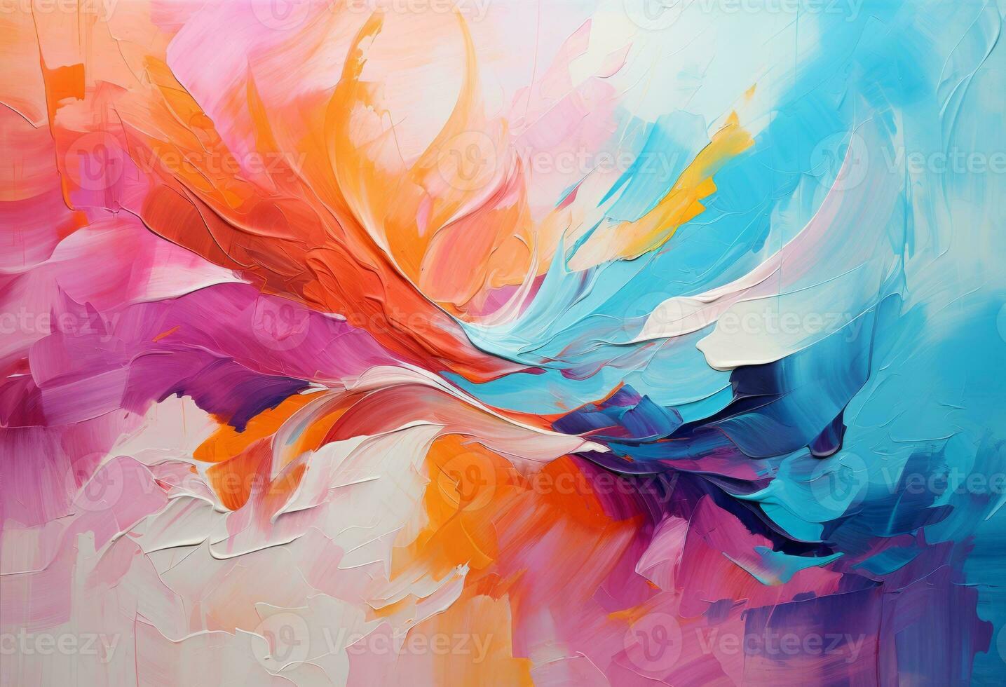 AI generated Abstract colorful background photo