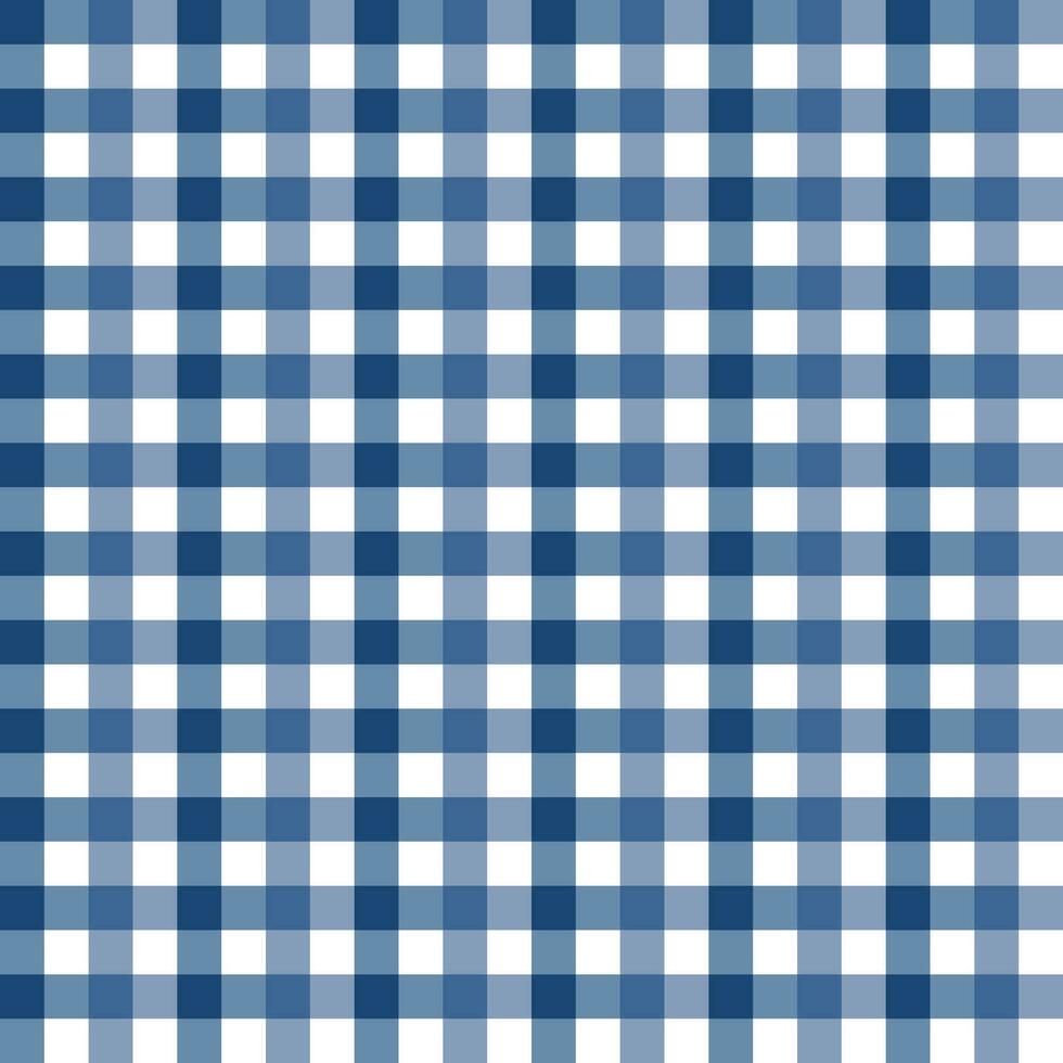 Navy blue shade plaid pattern background. plaid pattern background. plaid background. Seamless pattern. for backdrop, decoration, gift wrapping, gingham tablecloth. vector
