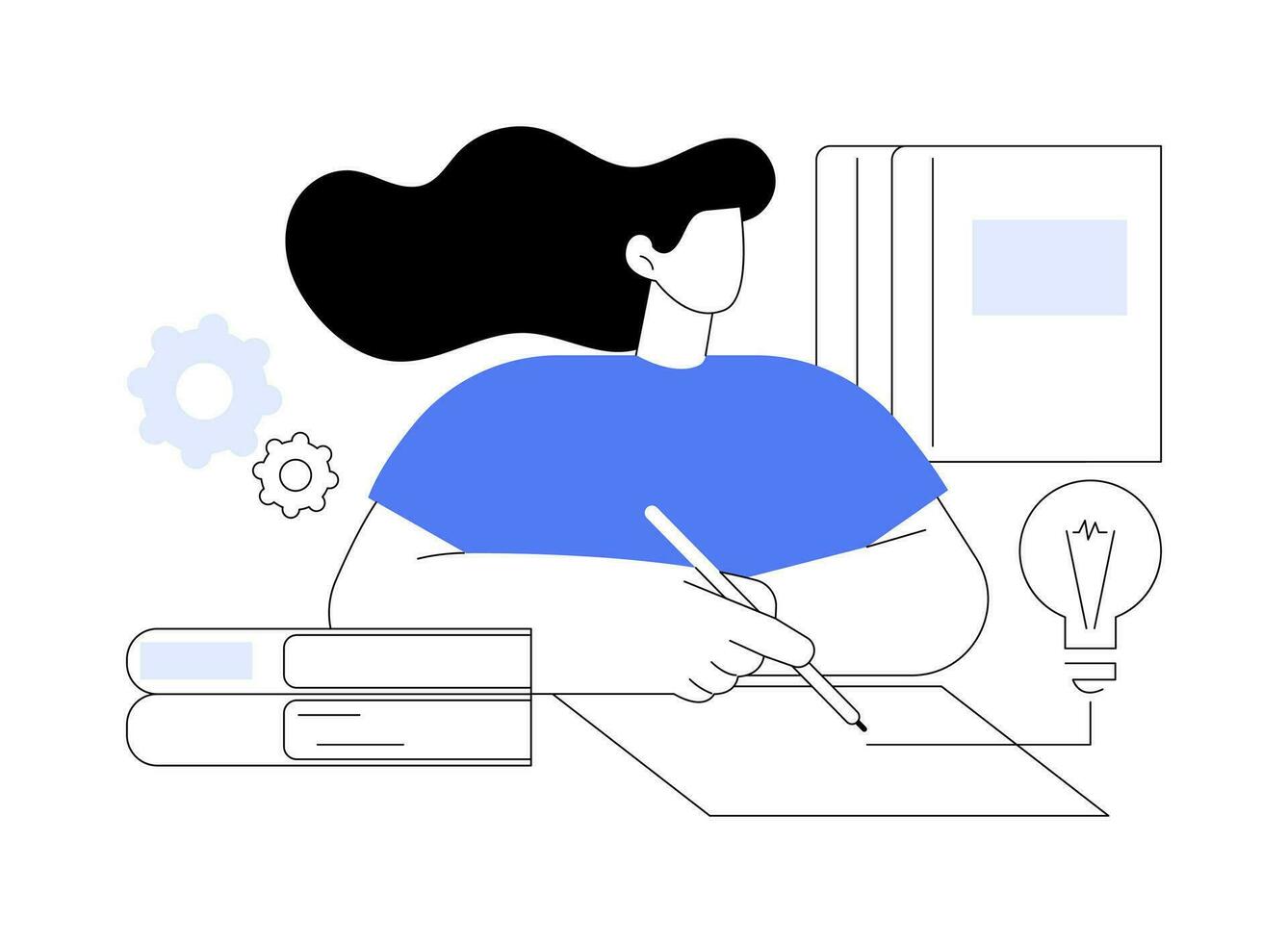 Brainstorming isolated cartoon vector illustrations.